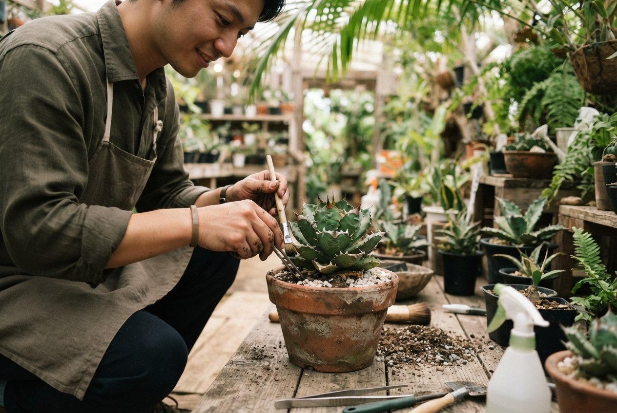 観葉植物初心者のイメージ